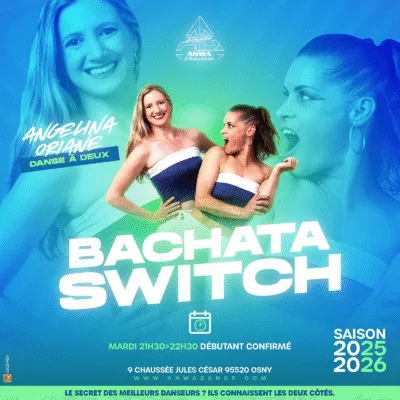 Cours de bachata dans le 95 à cergy au studio anwa dance