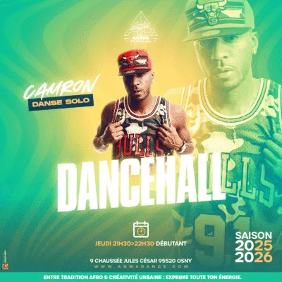 Cours de dancehall dans le 95 à cergy au studio anwa dance