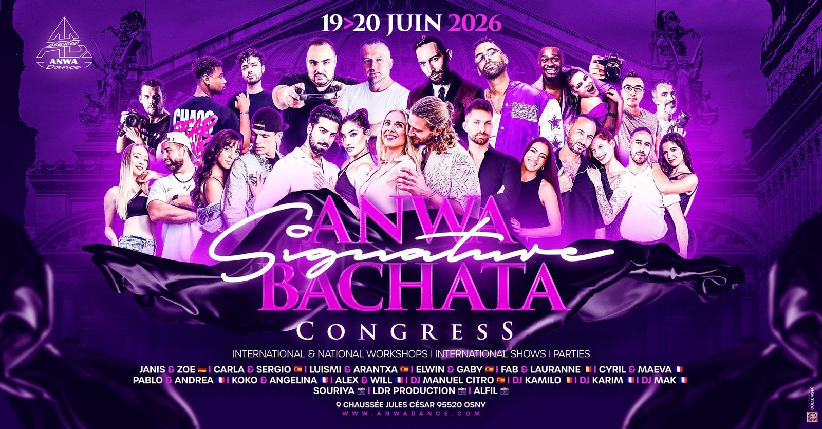 congrès anwadance bachata experience à osny en ile de france